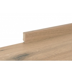 Sockelleiste furniert Cube Eiche roh-optik geölt