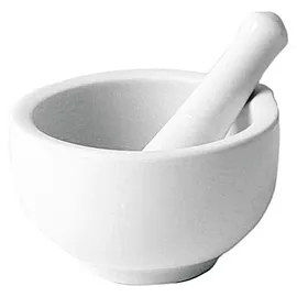 Hti-Living Mörser Keramik Ø 8 cm weiß