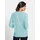 Inspirationen Print-Shirt INSPIRATIONEN "Shirt", Damen, Gr. 36, blau (weiß, ozean, bedruckt), 50% Baumwolle, 50% Modal, bedruckt, gemustert, mehrfarbig, Rundhals, Shirts