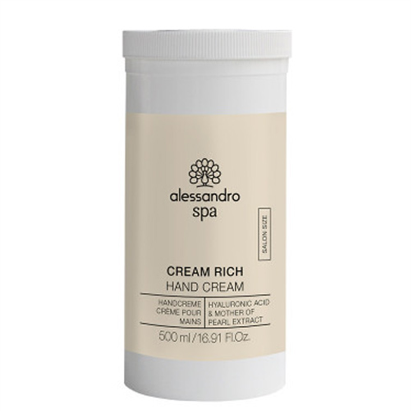 Alessandro Spa Cream Rich Hand Cream 500 ml