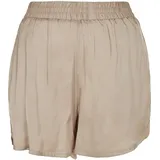 URBAN CLASSICS Viscose Satin Resort Kurze Hose Soft taupe XS