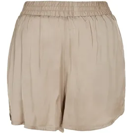 URBAN CLASSICS Viscose Satin Resort Kurze Hose Soft taupe XS