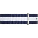 Daniel Wellington Classic Strap 20mm Fabric (Polyester) Silver