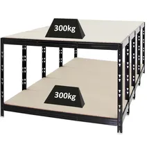 Proregal Mega Deal 4x Werkbank Tiger HxBxT 90 x 140 x 60 cm Freizeit, Heimwerken, Werkstatt, Werkbänke