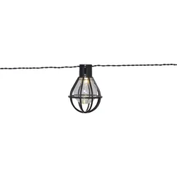 LED-Party-Kette "Cage", 8-tlg., klar