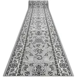 RugsX Läufer Bcf Morad Klasyk klassisch grau 80x350 cm,