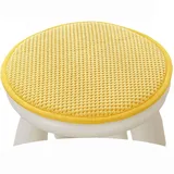 adadvo Sitzkissen Rund, Weiche rutschfeste Sitzauflage, Stuhlkissen für Meisten Stühle, Rund Stuhlhocker, Kissen für Garten, Büro, Schule, Terrasse, Bistro(U8,30cm)