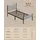 VASAGLE Polsterbett 90 x 200 cm Grau
