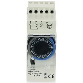 Reltech Zeitschaltuhr RZSA2, 12 V-, DIN-Schiene, Analog