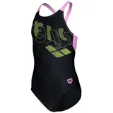 Arena Mädchen Badeanzug TALES V BACK 009085-590 164 - BLACK-ORCHID - 164