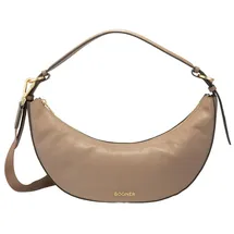 Bogner Kyla Schultertasche Leder Beige/Braun