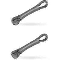 BestLivings Wäscheleine 20 Meter x 2,2 mm 2er Pack Anthrazit