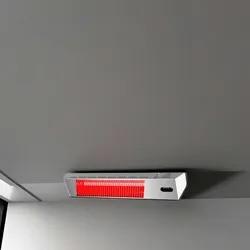 MPC MALAGA 2000W Infrarot-Heizung, regelbar, Fernbedienung, Kurzwelle IR-A, elegantes Design, Schutzgitter, LED-Anzeige.