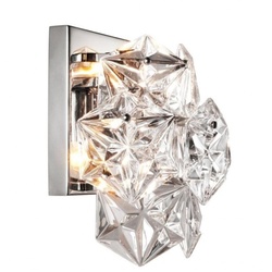 Casa Padrino Luxus Wandleuchte Nickel - Luxury Collection