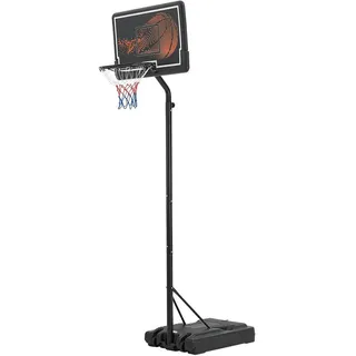 ArtSport Basketballkorb mit Ständer & Rollen - höhenverstellbar 255 - 305 cm