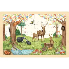 GoKi Einlegepuzzle Auf der Lichtung