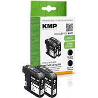 KMP B60D schwarz Tintenpatronen ersetzen brother LC-123BK,