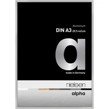 Nielsen Bilderrahmen Alpha Silber 29,7x42 cm 1 St.