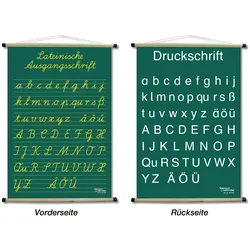 Doppelseitige Schrifttafel - rollbar