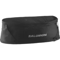 Salomon Pulse Unisex-Gürtel, Eng anliegende Passform, Intelligente Verstaulösung, Outdoor-Vielseitigkeit, Schwarz, XL