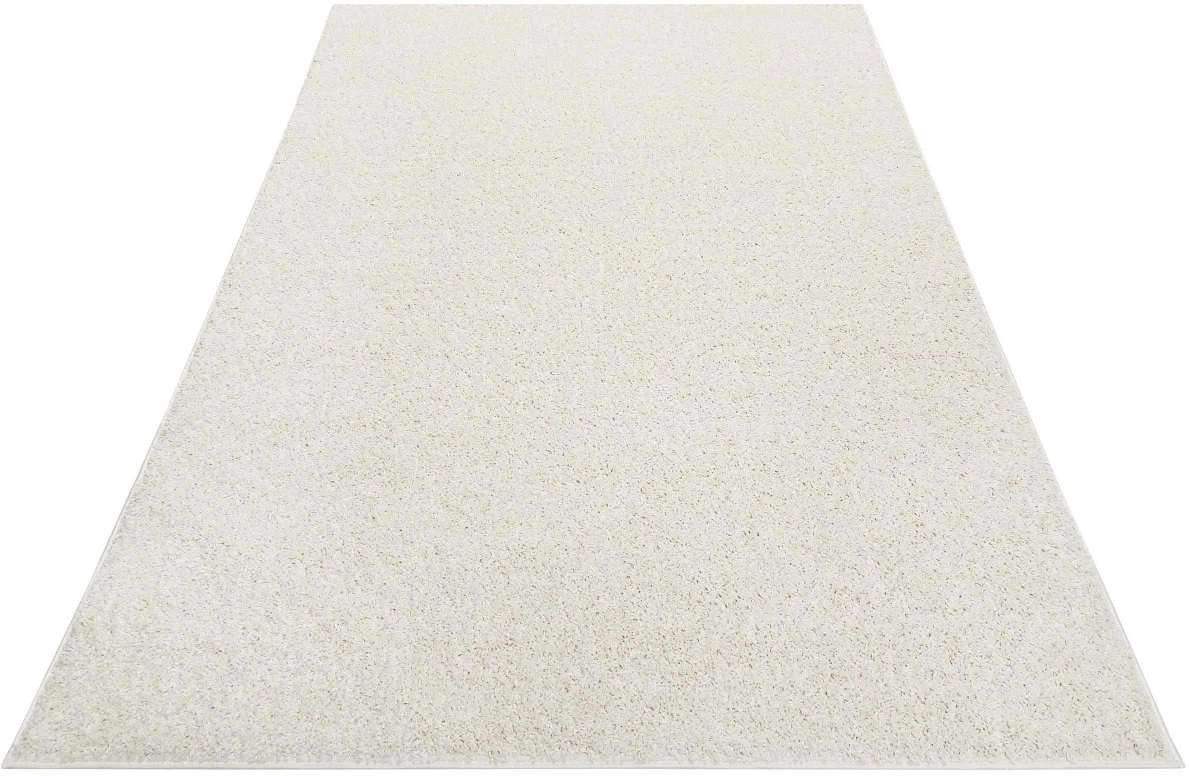 Esprit Hochflor-Läufer »Whisper Shag«, rechteckig, 30 mm Höhe, Wohnzimmer, Schlafzimmer, uni, waschbar, mit Antirutschbeschichtung ESPRIT weiß,creme B: 80 cm   1 St.