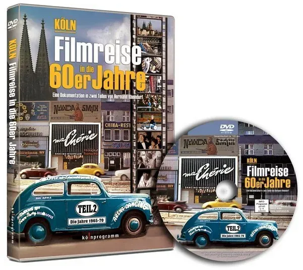 Köln: Filmreise In Die 60Er Jahre.Tl.2 1 Dvd (DVD)
