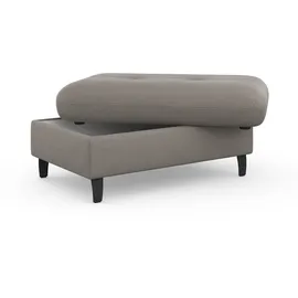 sit&more Hocker Marano mit Stauraum 102 x 43 x 67 cm Grau