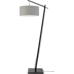 GOOD & MOJO Stehlampe "Andes", grau (hellgrau), Ø 60cm H: 176cm, Lampen, Bogenlampe