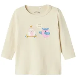 name it Langarmshirt Nbfvubie Summer Sand, 62
