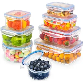 yashe Frischhaltedosen Set transparent 38-teilig