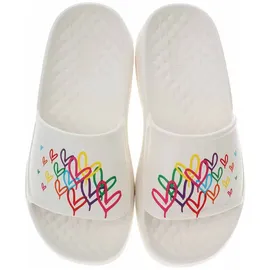 SKECHERS Foamies IN LOVE WITH LOVE mit Herzchen-Print Gr. 40 weiß - 60834712-40