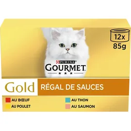Purina Gourmet Gold Sauce Regal 12 x 85 g