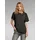 G-Star Lash Fem Loose Rib Kurzarm-T-Shirt Dark Black M