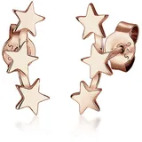 Elli Ohrstecker Sterne roségold 925 Sterling Silber