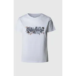 T-Shirt »ROSALIND«, mit floralem Print vorn, Gr. XS, white 808, , 17151607-XS