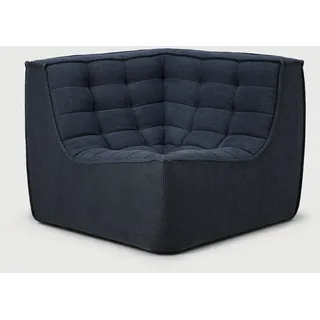 Ethnicraft N701 Modulsofa 90° Ecke Quadratisch aus Recycelter Baumwolle