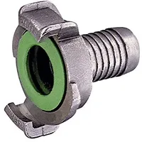 Riegler GEKA-Schlauchstück, starr, Edelstahl, LW 25