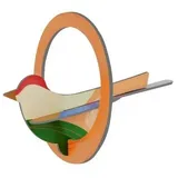 boni-shop Studio ROOF Ornament Bastel-Set 3D Wandobjekt Robin