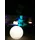 Trango Kugelleuchte weiß 50 cm inkl. 1x E27 LED Leuchtmittel und 5 m Kabel