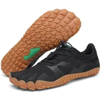 SAGUARO Barfußschuhe Herren Barfuss Schuhe Damen Sommer Outdoor Barfussschuhe Leicht rutschfest Barefoot Shoes for Women Men, Schwarz Mehrfarbig 39EU - 39 EU