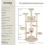 Tectake Nelly 204 cm beige/weiß