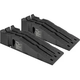 Autorampen, 2er-Pack, robuste Hebebühnen für Zuhause, Garage oder Geschäft, 7,3 kg GVW-Kapazität, 3,6 kg Tragkraft pro Paar, 1,8 kg pro Rampe – SUV, landwirtschaftliche Fahrzeuge oder Pickup-LKW-Rampe