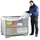 Jungheinrich PROFISHOP Seitenfaltensack Polyethylen 700 + 550 x 1500 mm transparent