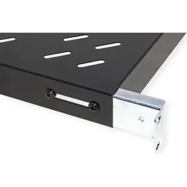 Value 19"-Fachboden, 1HE tiefenvariabel, 440 x 700 mm, 50kg Traglast