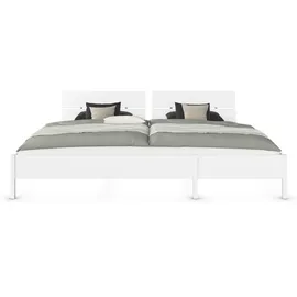 Rauch Familienbett »Mare« - 278x217x95cm - weiß - Holz / Holz