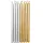 Rico Design Kerzen Gold und Silber 16 St.