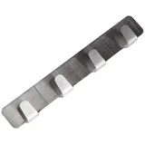 Fackelmann Klebehakenleiste 61280 Silber
