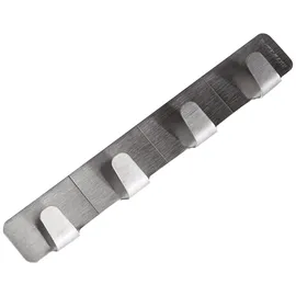 Fackelmann Klebehakenleiste 61280 Silber