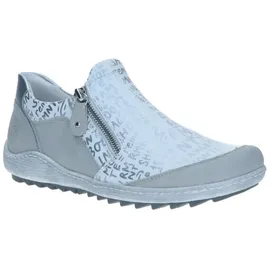 REMONTE Damen R1428 Sneaker, Vapor/Weiss/Silver / 80, 41 EU