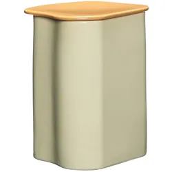 Hübsch Interior - Amare Aufbewahrung mit Deckel small, sand / braun